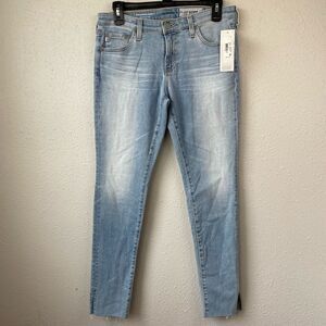 NWT Adriano Goldschmeid Ag-Ed Denim Skinny Ankle Jeans Size 28R